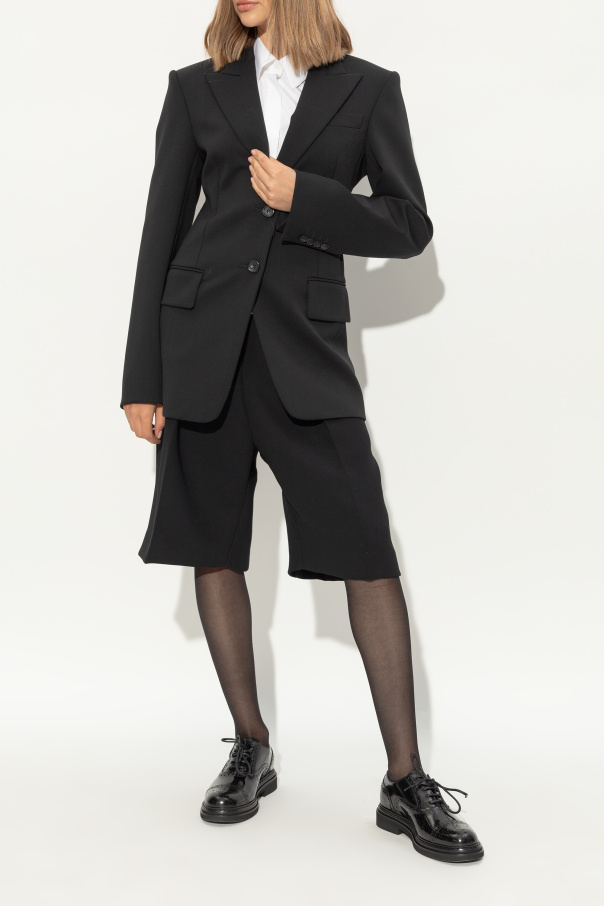 Dolce&Gabbana レースアップ ポインテッドトゥ ブラック サイズ8 Dolce&Gabbana レースアップ ポインテッドトゥ ブラック サイズ8